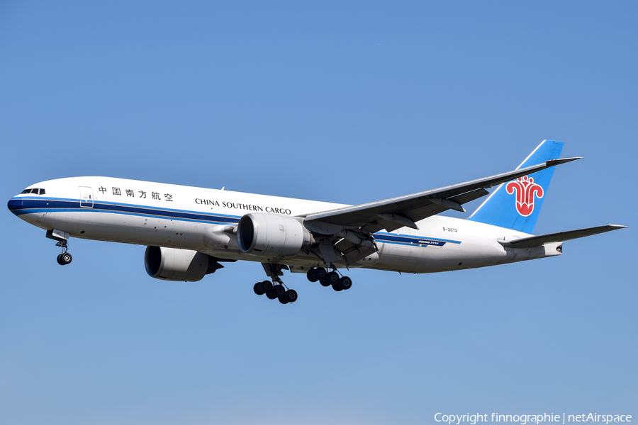 China Southern Cargo Boeing 777-F1B (B-2072) | Photo 422458