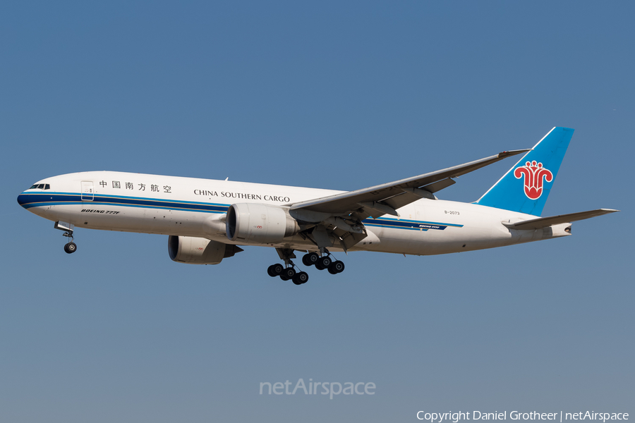 China Southern Cargo Boeing 777-F1B (B-2073) | Photo 124942