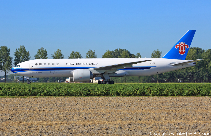 China Southern Cargo Boeing 777-F6N (B-2075) | Photo 120515