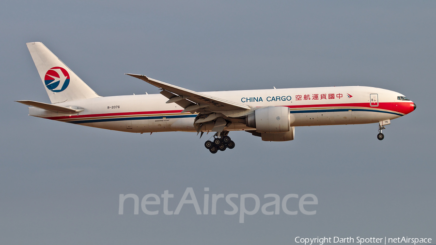 China Cargo Airlines Boeing 777-F6N (B-2076) | Photo 323733