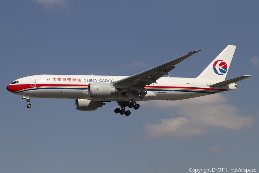 China Cargo Airlines Boeing 777-F6N (B-2077) | Photo 337979