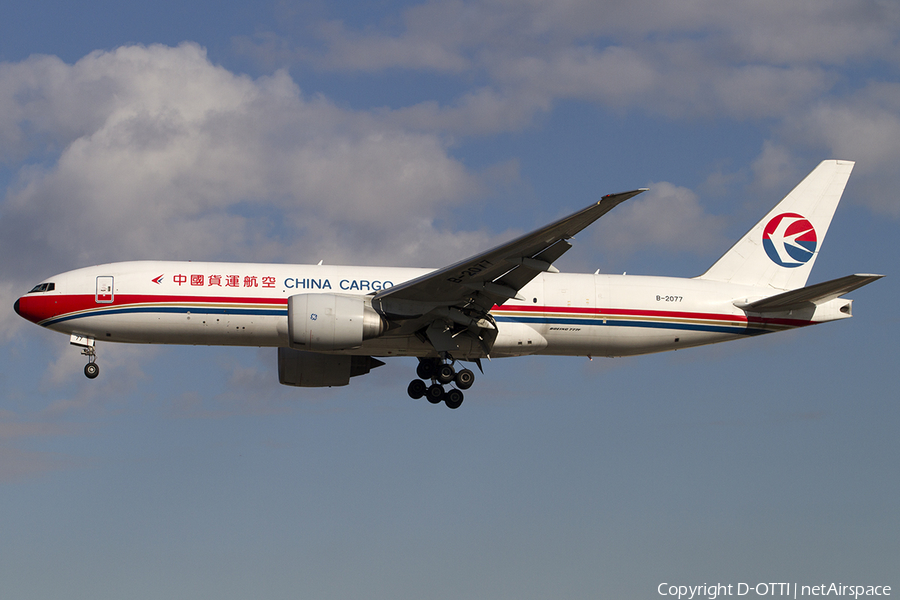 China Cargo Airlines Boeing 777-F6N (B-2077) | Photo 469520