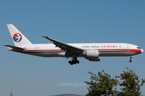 China Cargo Airlines Boeing 777-F6N (B-2078) at  Frankfurt am Main, Germany