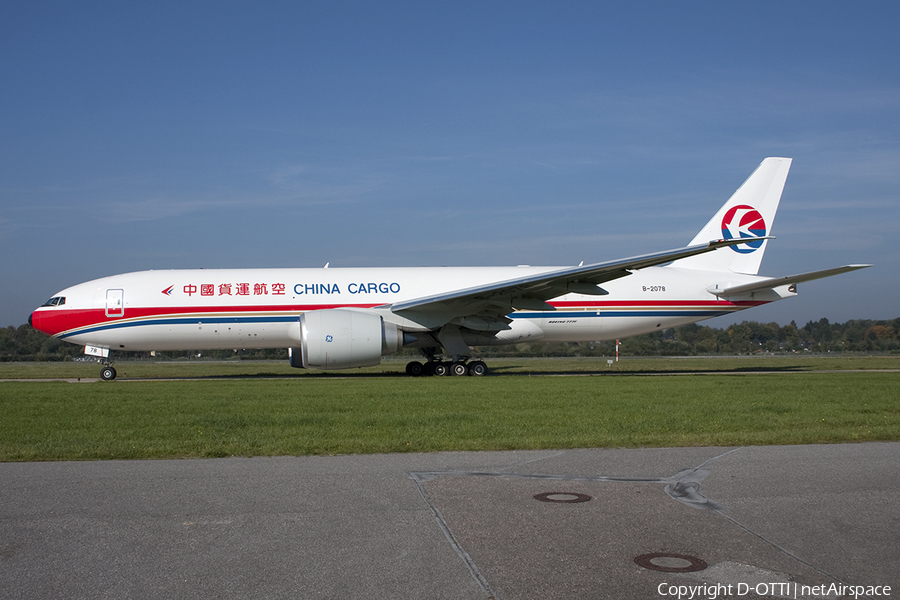 China Cargo Airlines Boeing 777-F6N (B-2078) | Photo 322859
