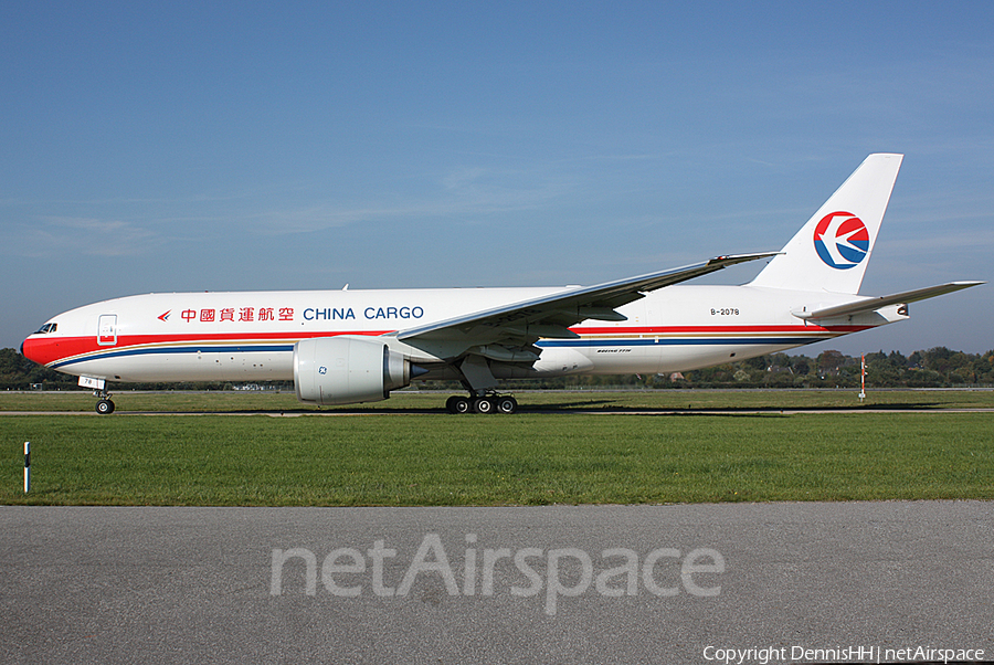 China Cargo Airlines Boeing 777-F6N (B-2078) | Photo 405783
