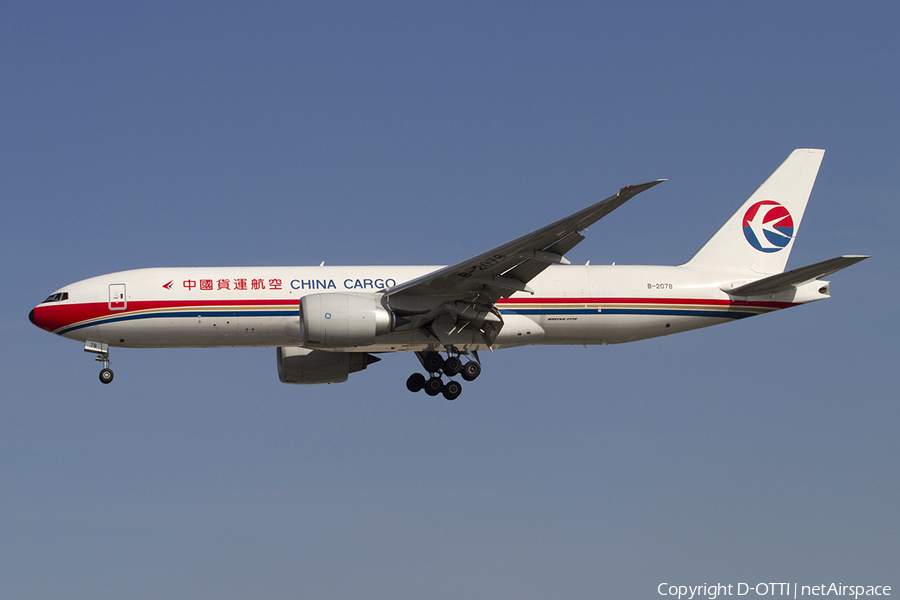 China Cargo Airlines Boeing 777-F6N (B-2078) | Photo 336148