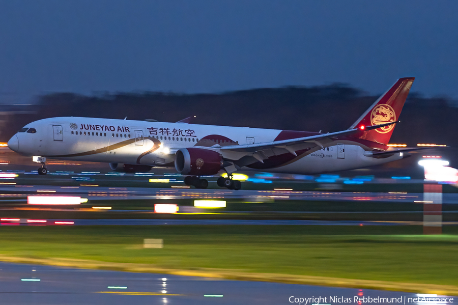 Juneyao Airlines Boeing 787-9 Dreamliner (B-207N) | Photo 479088