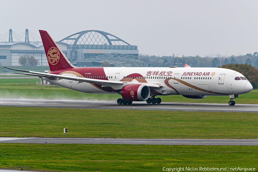 Juneyao Airlines Boeing 787-9 Dreamliner (B-207N) | Photo 479107