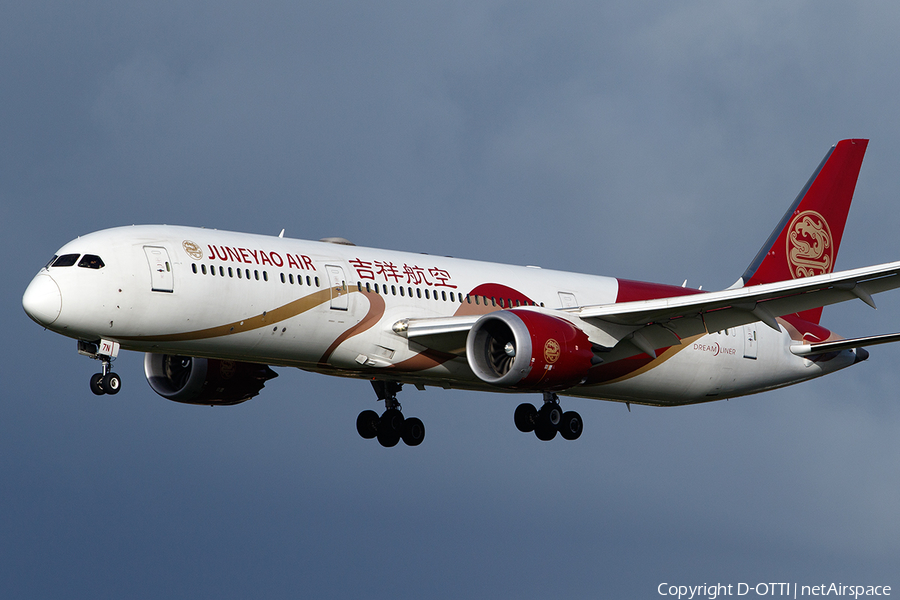 Juneyao Airlines Boeing 787-9 Dreamliner (B-207N) | Photo 479374