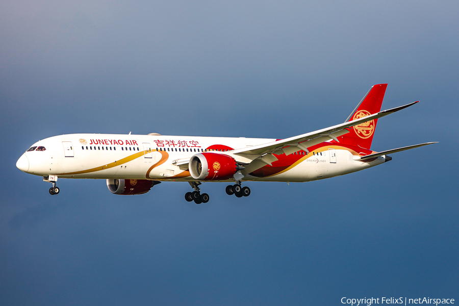 Juneyao Airlines Boeing 787-9 Dreamliner (B-207N) | Photo 524994