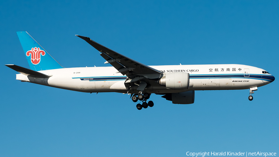 China Southern Cargo Boeing 777-F1B (B-2081) | Photo 296018