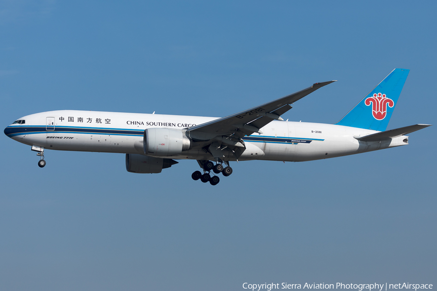 China Southern Cargo Boeing 777-F1B (B-2081) | Photo 323082