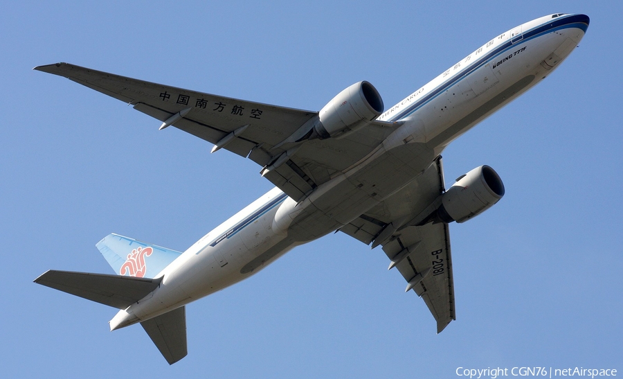 China Southern Cargo Boeing 777-F1B (B-2081) | Photo 440418