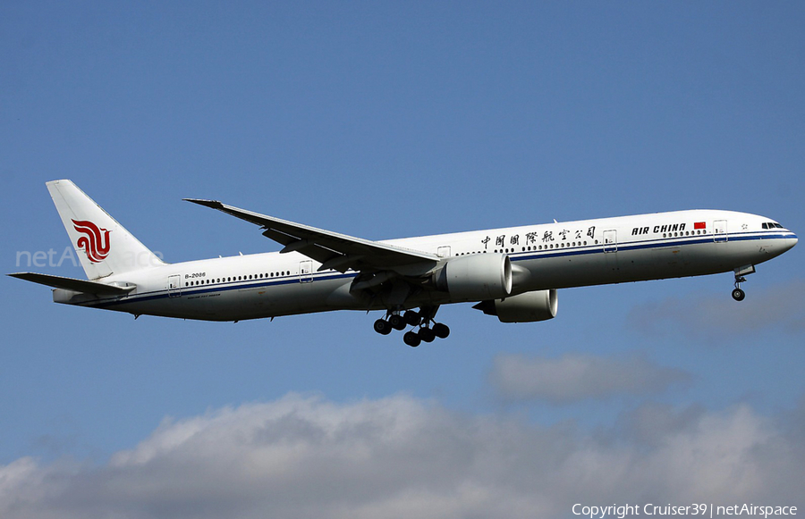 Air China Boeing 777-39L(ER) (B-2086) | Photo 476936