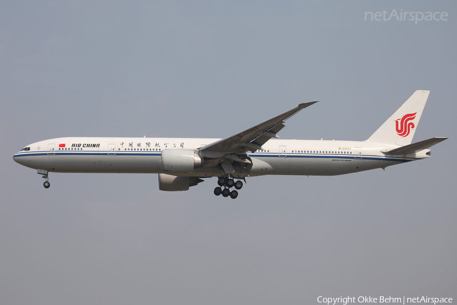 Air China Boeing 777-39L(ER) (B-2087) | Photo 69505