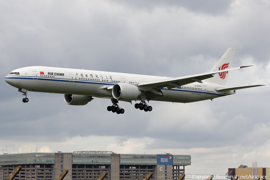 Air China Boeing 777-39L(ER) (B-2089) | Photo 8437