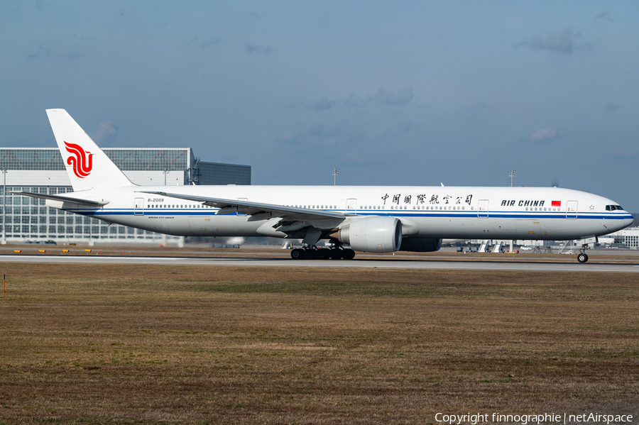 Air China Boeing 777-39L(ER) (B-2089) | Photo 612070