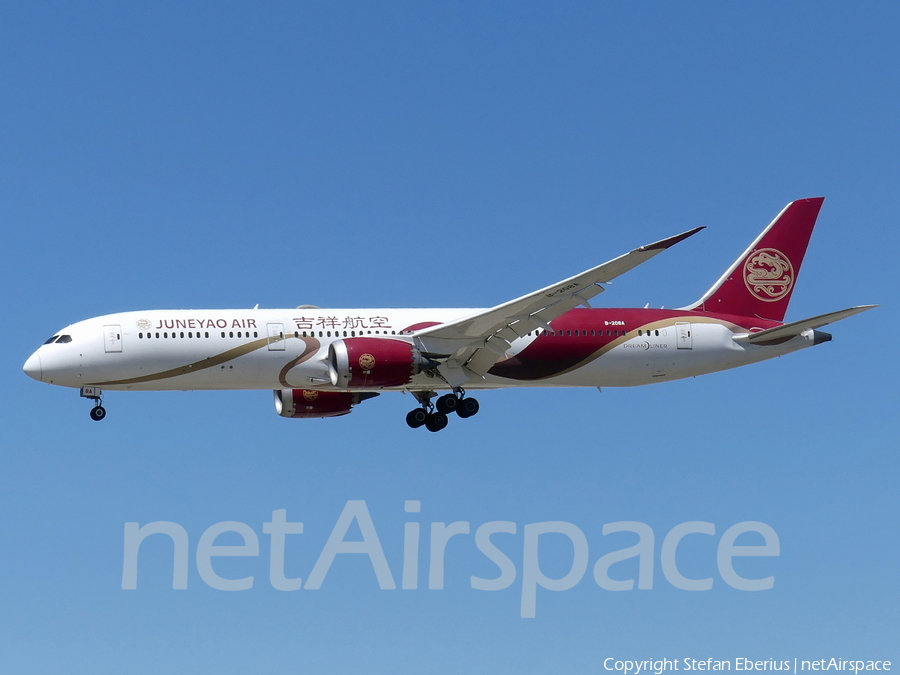Juneyao Airlines Boeing 787-9 Dreamliner (B-208A) | Photo 516761