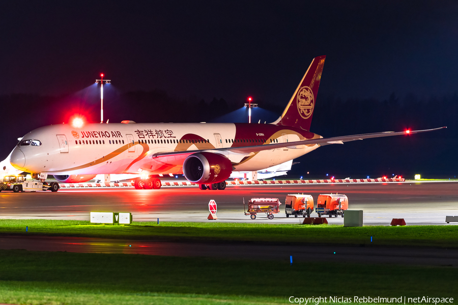 Juneyao Airlines Boeing 787-9 Dreamliner (B-208A) | Photo 481628