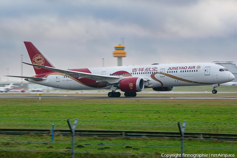 Juneyao Airlines Boeing 787-9 Dreamliner (B-208A) | Photo 489043