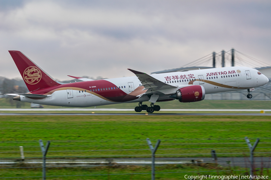 Juneyao Airlines Boeing 787-9 Dreamliner (B-208A) | Photo 489044