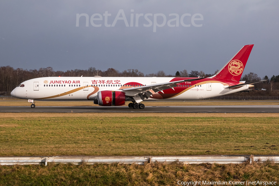 Juneyao Airlines Boeing 787-9 Dreamliner (B-208A) | Photo 521090