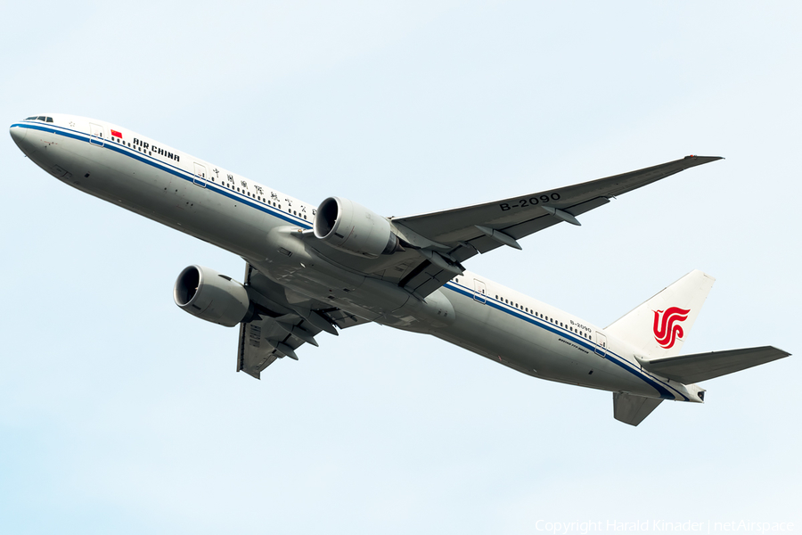 Air China Boeing 777-39L(ER) (B-2090) | Photo 299198