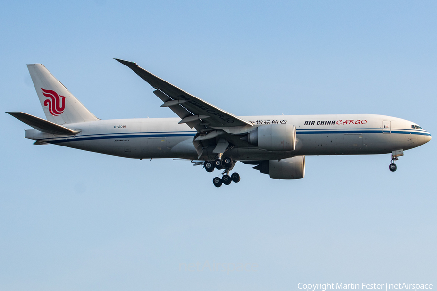 Air China Cargo Boeing 777-FFT (B-2091) | Photo 402506