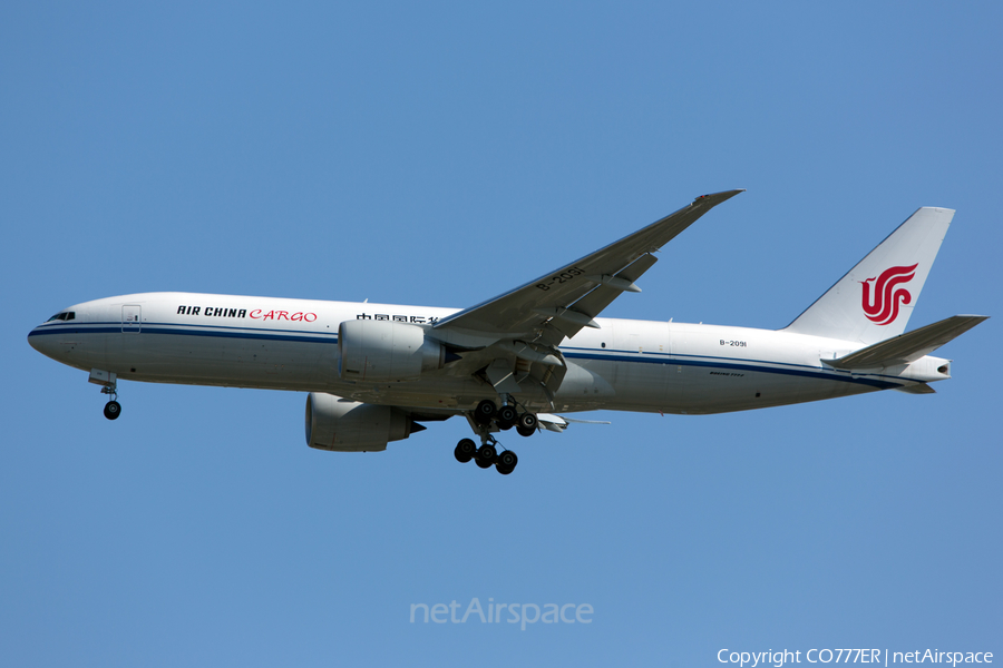 Air China Cargo Boeing 777-FFT (B-2091) | Photo 60902