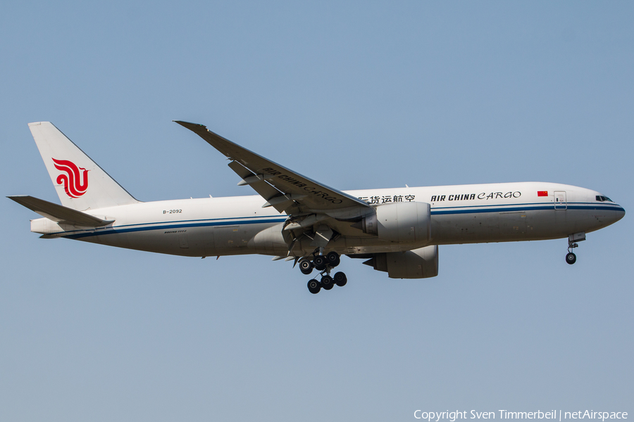 Air China Cargo Boeing 777-FFT (B-2092) | Photo 240387