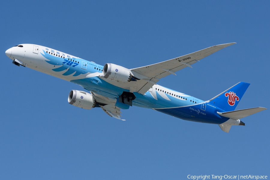 China Southern Airlines Boeing 787-8 Dreamliner (B-209D) | Photo 365307