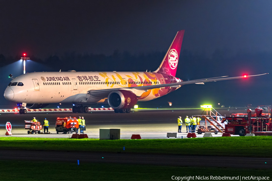 Juneyao Airlines Boeing 787-9 Dreamliner (B-20D1) | Photo 480020