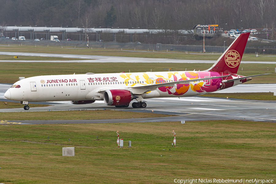 Juneyao Airlines Boeing 787-9 Dreamliner (B-20D1) | Photo 489728