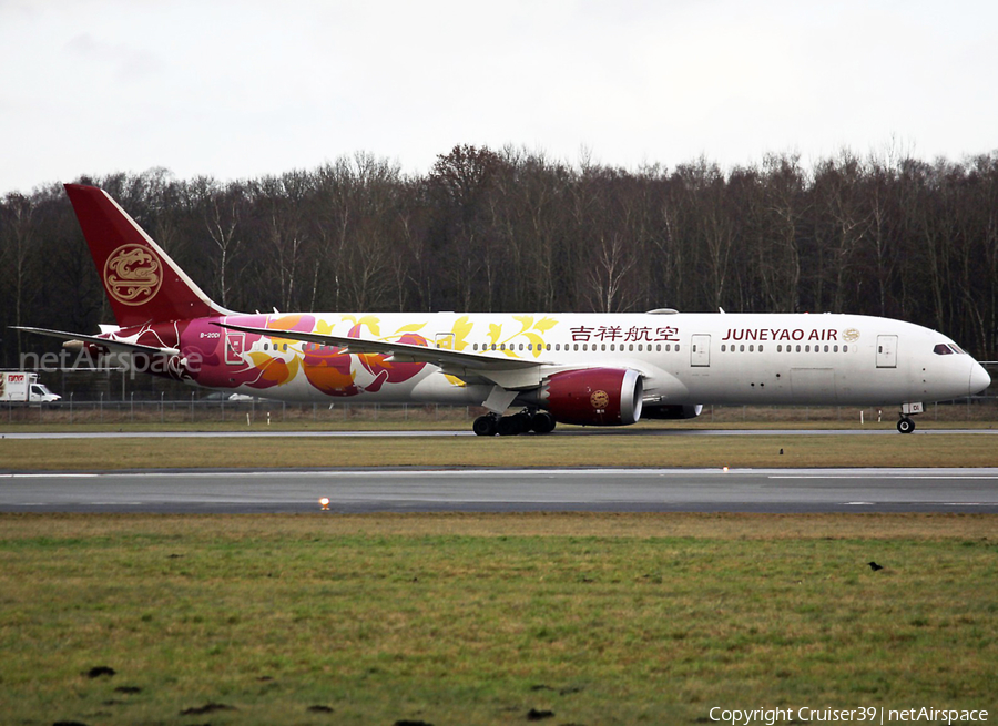 Juneyao Airlines Boeing 787-9 Dreamliner (B-20D1) | Photo 500680