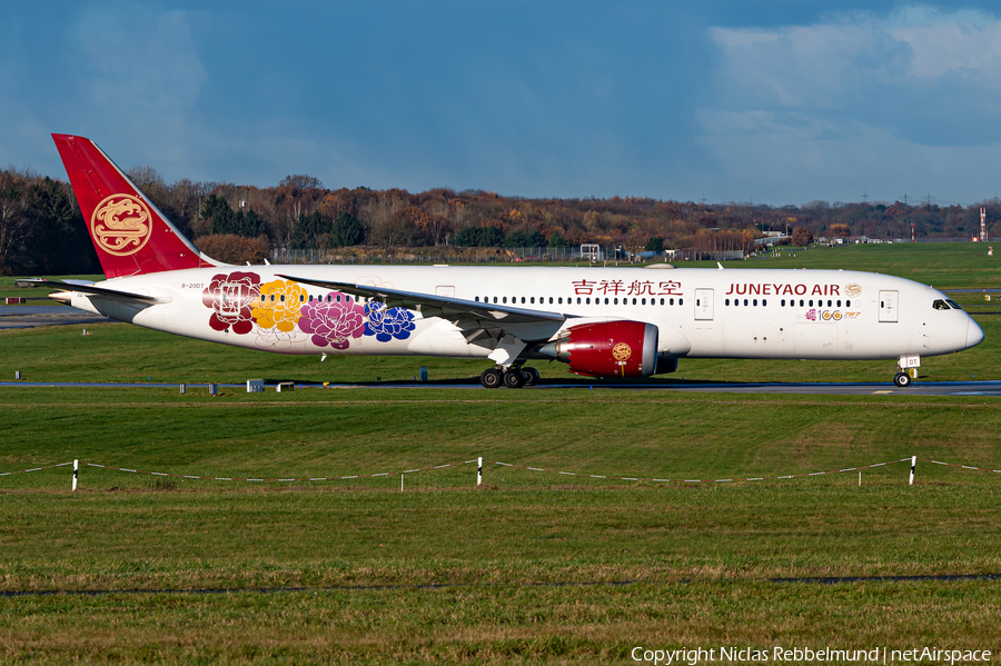 Juneyao Airlines Boeing 787-9 Dreamliner (B-20DT) | Photo 481427