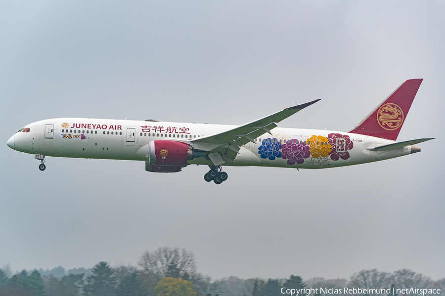 Juneyao Airlines Boeing 787-9 Dreamliner (B-20DT) | Photo 481656