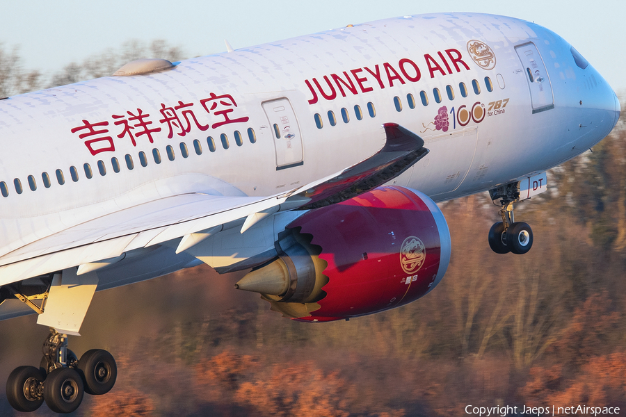 Juneyao Airlines Boeing 787-9 Dreamliner (B-20DT) | Photo 484938