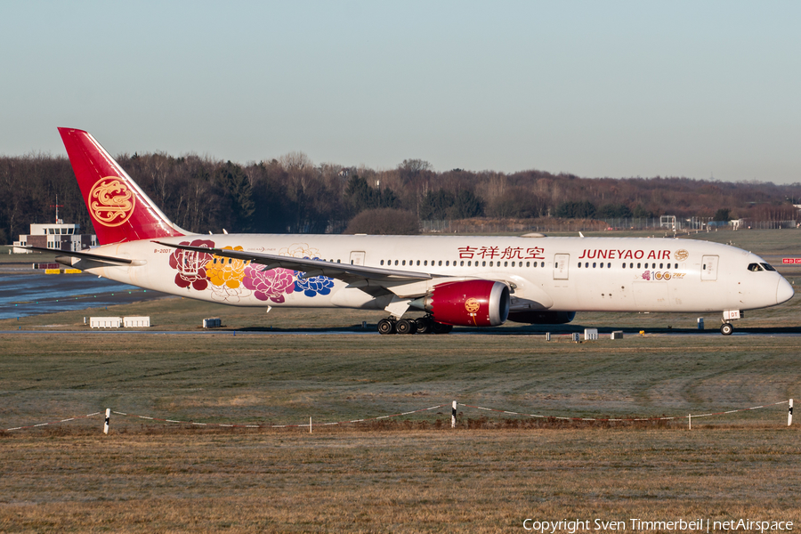 Juneyao Airlines Boeing 787-9 Dreamliner (B-20DT) | Photo 485842