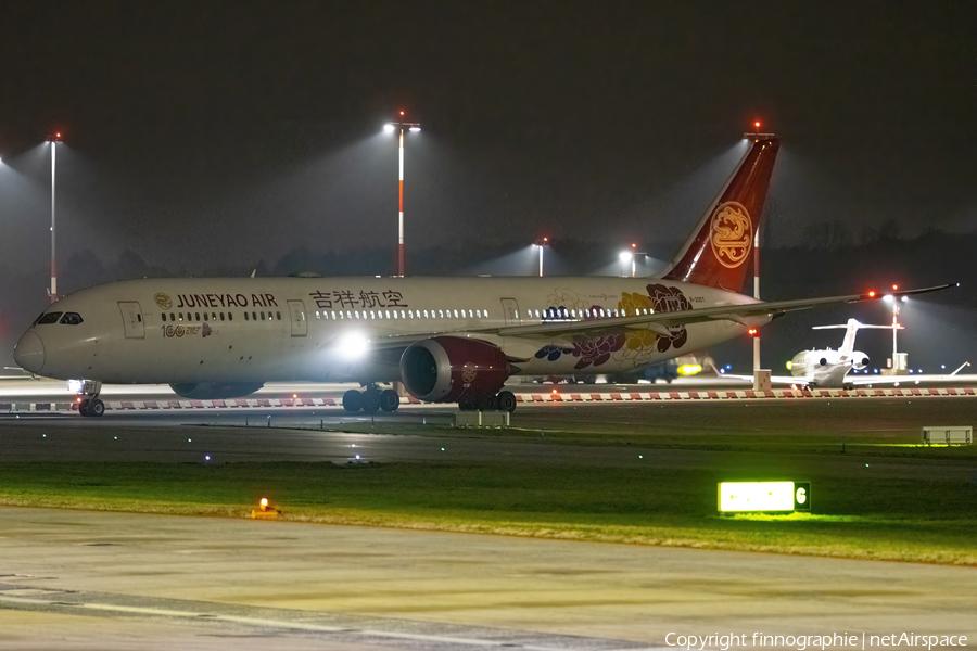 Juneyao Airlines Boeing 787-9 Dreamliner (B-20DT) | Photo 489295