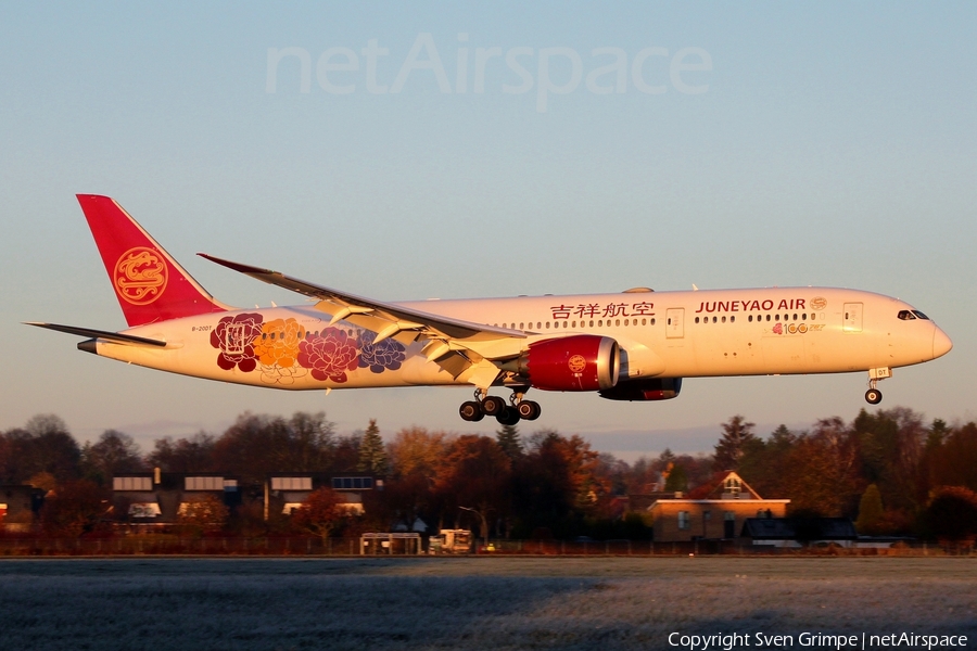 Juneyao Airlines Boeing 787-9 Dreamliner (B-20DT) | Photo 489735