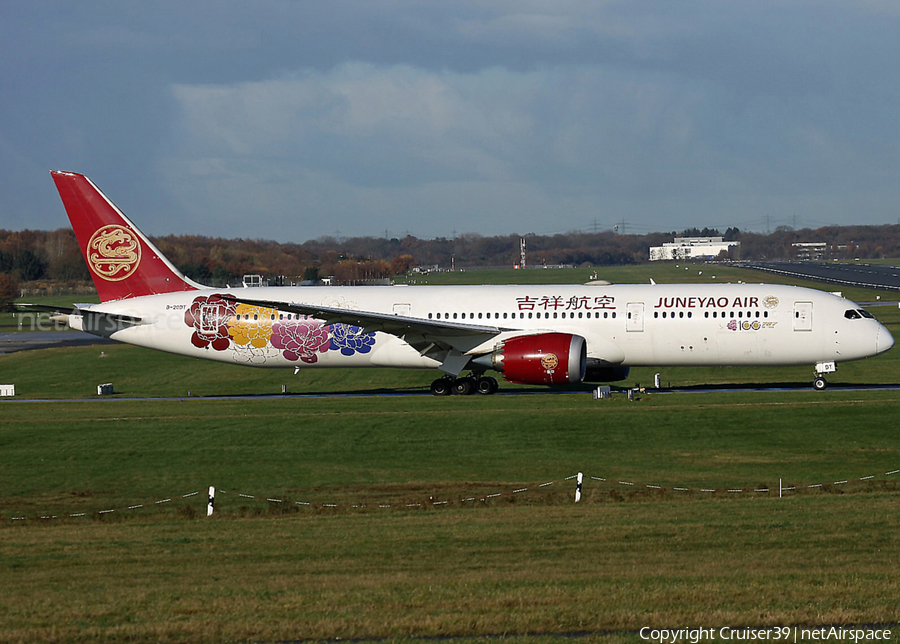 Juneyao Airlines Boeing 787-9 Dreamliner (B-20DT) | Photo 494759