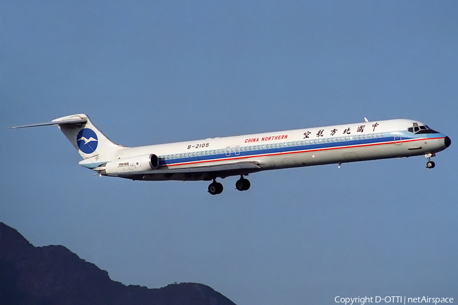 China Northern Airlines McDonnell Douglas MD-82 (B-2105) | Photo 163621