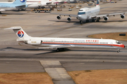 China Eastern Airlines McDonnell Douglas MD-82 (B-2127) at  Hong Kong - Kai Tak International (closed), Hong Kong