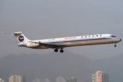 China Northern Airlines McDonnell Douglas MD-82 (B-2148) at  Hong Kong - Kai Tak International (closed), Hong Kong