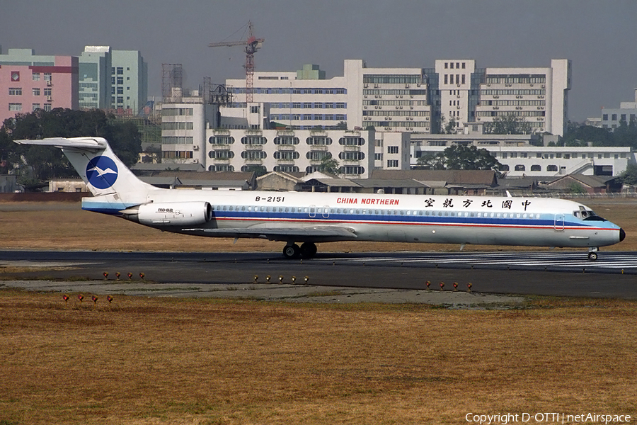 China Northern Airlines McDonnell Douglas MD-82 (B-2151) | Photo 163028