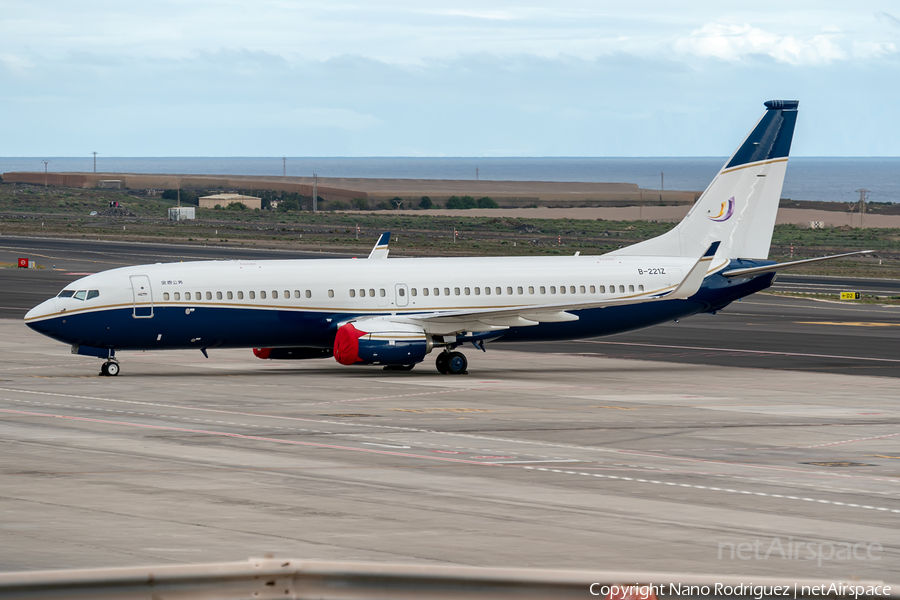 Deer Jet Boeing 737-8ZE(BBJ2) (B-221Z) | Photo 538460