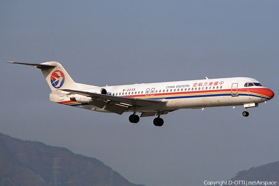 China Eastern Airlines Fokker 100 (B-2235) | Photo 168815