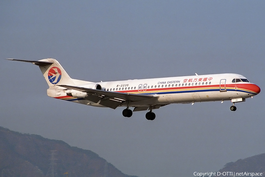 China Eastern Airlines Fokker 100 (B-2235) | Photo 168815