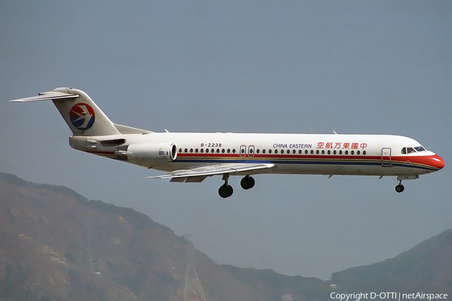 China Eastern Airlines Fokker 100 (B-2238) | Photo 161545