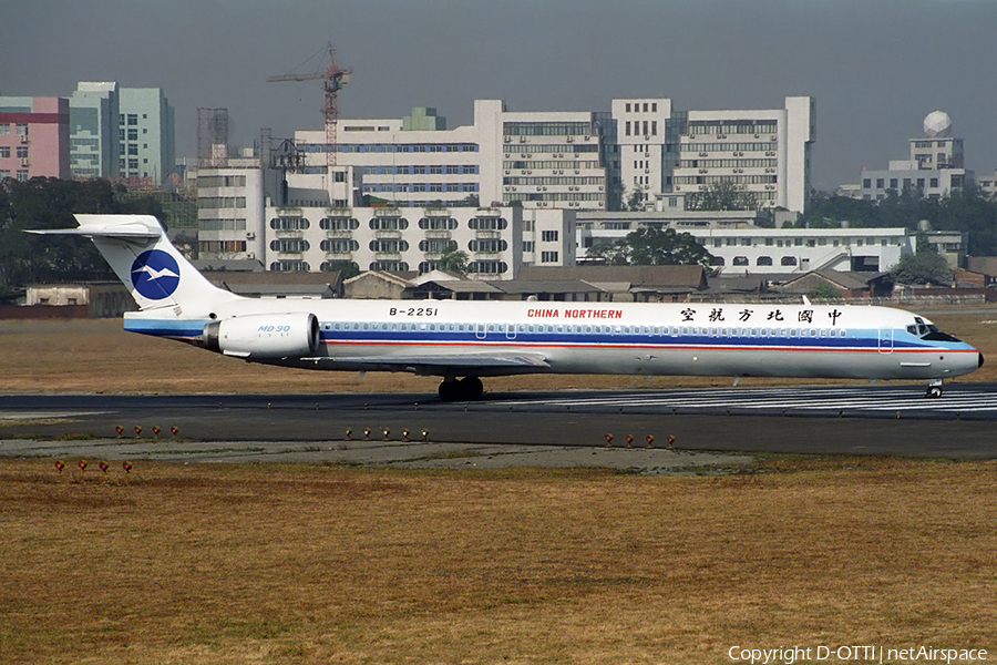 China Northern Airlines McDonnell Douglas MD-90-30 (B-2251) | Photo 163026